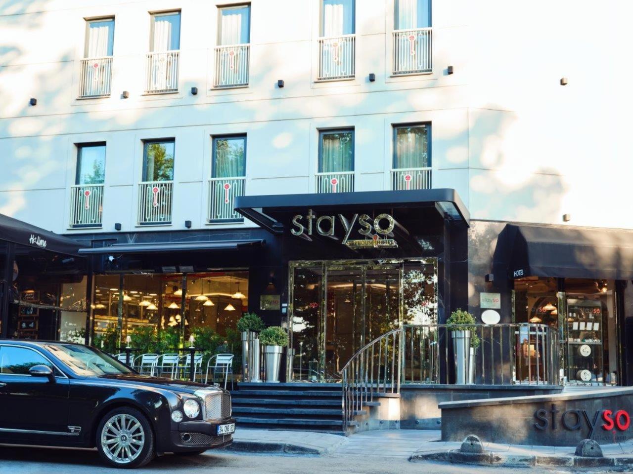 Stayso The House Hotel Istanbul Bagian luar foto Stoves restaurant